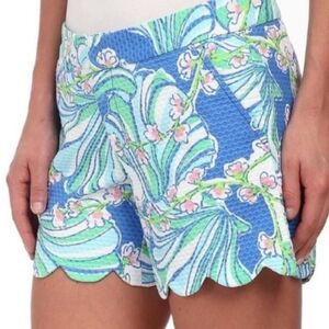 Lilly Pulitzer Buttercup Bay Blue Coasting Shorts